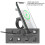 Autohalterung mit 15-W-Wireless-Ladestation für iOS 5