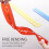 Flexible Ruler Green30cm Bendable Soft Plastic 6