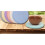 Sets de table décoratifs blancs absorbants, lot de 4 pièces 2