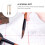 Set di 3 pennelli per calligrafia cinese 3