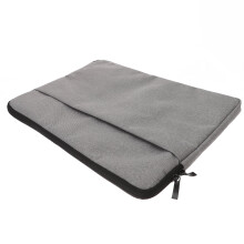 Laptophoes 15,6 inch, grijs, schokbestendige beschermhoes