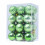 Christmas balls blue 3 cm 24 pieces 7