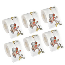 Torchons en microfibre à motif de Noël (lot de 2)