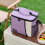 Kleine, isolierte Lunchbox mit verstellbarem Tragegurt 6