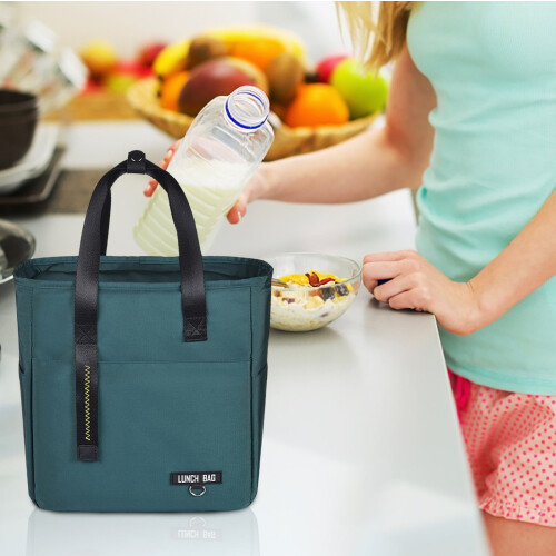 Isolierte Lunchtasche, wiederverwendbare Kühltasche, 1er-Pack 2