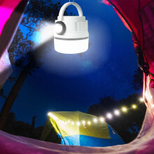 Fankiway bærbar solcelledrevet campinglampe USB-oppladbar4
