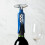 Conjunto Poaug para vinho com cortador de lacre e saca-rolhas azul 1