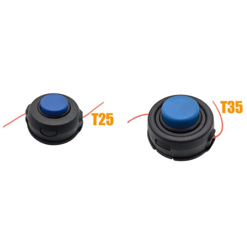 T25 T35 Grass Trimmer  with Nylon  - Lawn Mower Replacement String Brush Cutter Tool Accessories 2pcs 2