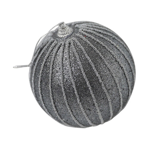Boules de Noël à paillettes incassables, 7,6 cm (3 pouces)