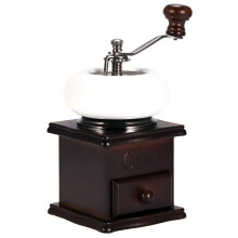 Moulin à café manuel en bois vintage portable 1 unité
