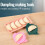 Hernalise deegpers voor roze dumplings 8