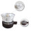 Cafetière à siphon avec lampe chauffante à alcool 6