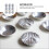 Moules à cupcakes ronds en papier (12 pièces) 4
