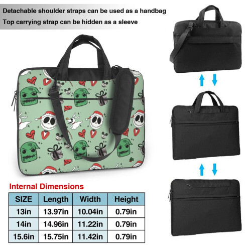 Laptophoes 15,6 inch Nightmare Before Christmas Neopreen 1