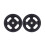 Fitness Wheel Pulley Replacement with Iron Core 2 pcs 1