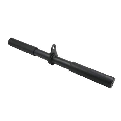 Revolving Straight Bar Rubber Handle Triceps Press Down