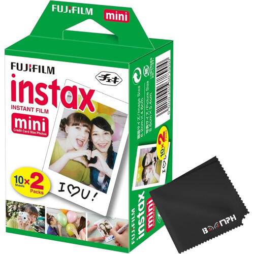 Instax Mini-film 20 bilder (10 ark  2)