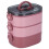 Lunch Box Food Grade 2800 ml 3-layer with Handle 1