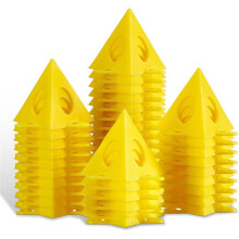 80Pc Pyramid Stands Painter'S Painting Stands, Cone Paint Stands for Canvas and Door Risers Support, Paint Pouring