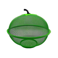 Panier à fruits, bassine à légumes, bac à laver, métal robuste et de qualité.