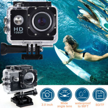 4K Actionkamera Vanntett 20MP 1080P 170