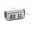Gray pencil case large capacity stationery pouch 4