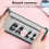 Gray pencil case large capacity stationery pouch 8
