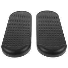 Plastic rowing machine foot pedals non-slip 2 pcs