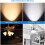 Lâmpada LED LINLIN E11 dimerizável 10W 850lm (pacote com 4) 8