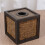 Natural Rattan Tissue Box Cover Square Boho Decor 2