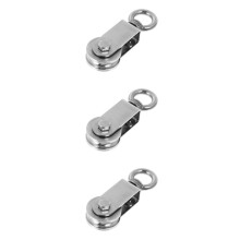 Stainless Steel Towing Pulley Ring Set 3 pcs