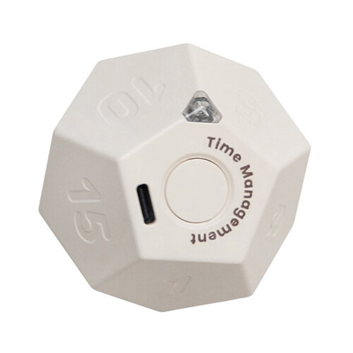 Wiederaufladbarer Mini-Timer mit Doppelalarm und