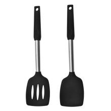 Szilikon főzőspatulát hőálló ergonomikus 2 darabos