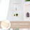 Porte-tapisseries mural pour espace vertical 7
