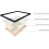 Line Art Wall Decor Mid Century Modern24x36in Black Frame 6
