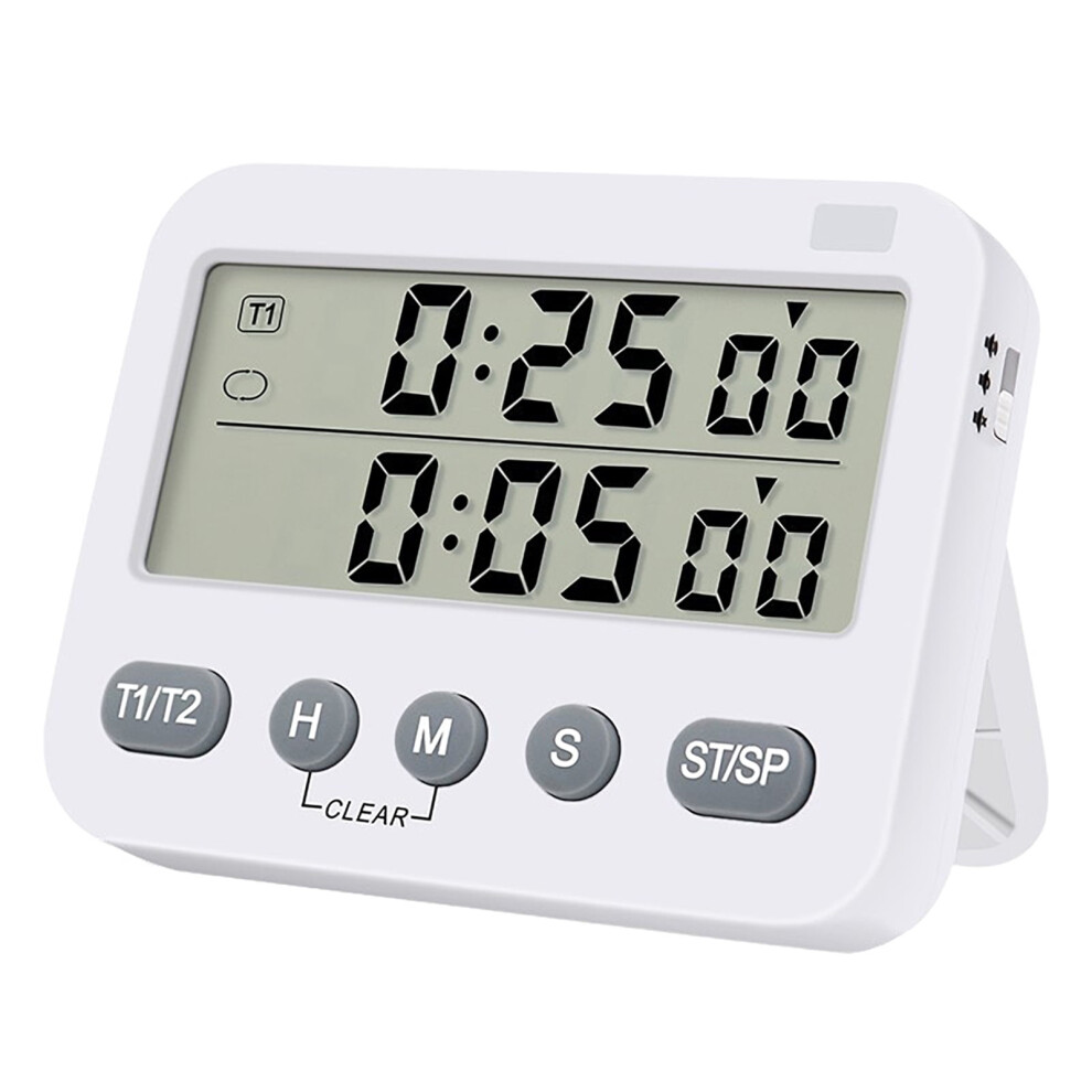 Digital Kitchen Timer with Memory Function 2 Units
