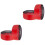Handlebar Straps Carbon Fiber 4 Rolls Red 1