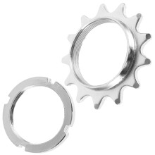 Cubo de engrenagem fixa para bicicleta de velocidade única, 16 dentes
