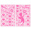 Sticker mural phosphorescent Saint-Valentin Cœur Lèvres Roses1 2