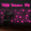 Sticker mural phosphorescent Saint-Valentin Cœur Lèvres Roses1 7