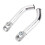 Cykelassistentstyr i aluminiumlegering, 1 par 1