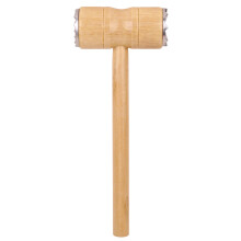 Marteau attendrisseur de viande à manche en bois (1 pièce)
