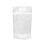 Sachet de pailles souples jetables avec fermeture éclair, 8