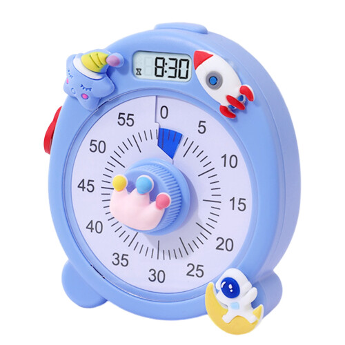 Visuell studietimer Stille 60-minutters magnetisk nedtelling