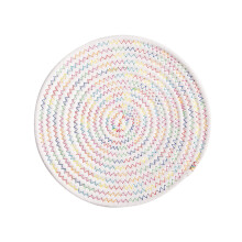 Sets de table en coton tissé, lot de 6