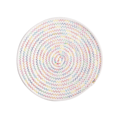 Sets de table en coton tissé, lot de 6