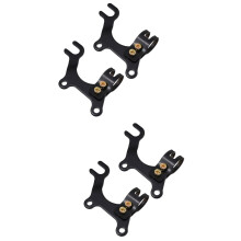 Remschijfbeugel frameadapter metaal 4 stuks