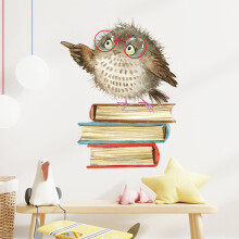 Stickers muraux à motifs d'oiseaux pour chambre d'enfant