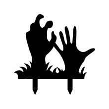 Dekoracja ścienna do ogrodu na Boże Narodzenie i Halloween