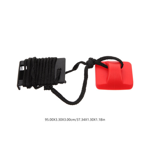 Clip magnético rectangular negro para llave de inicio para el hogar 1